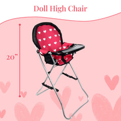 The New York Doll Collection Mega Doll Accessories Set pack n play, portable play space for dolls.