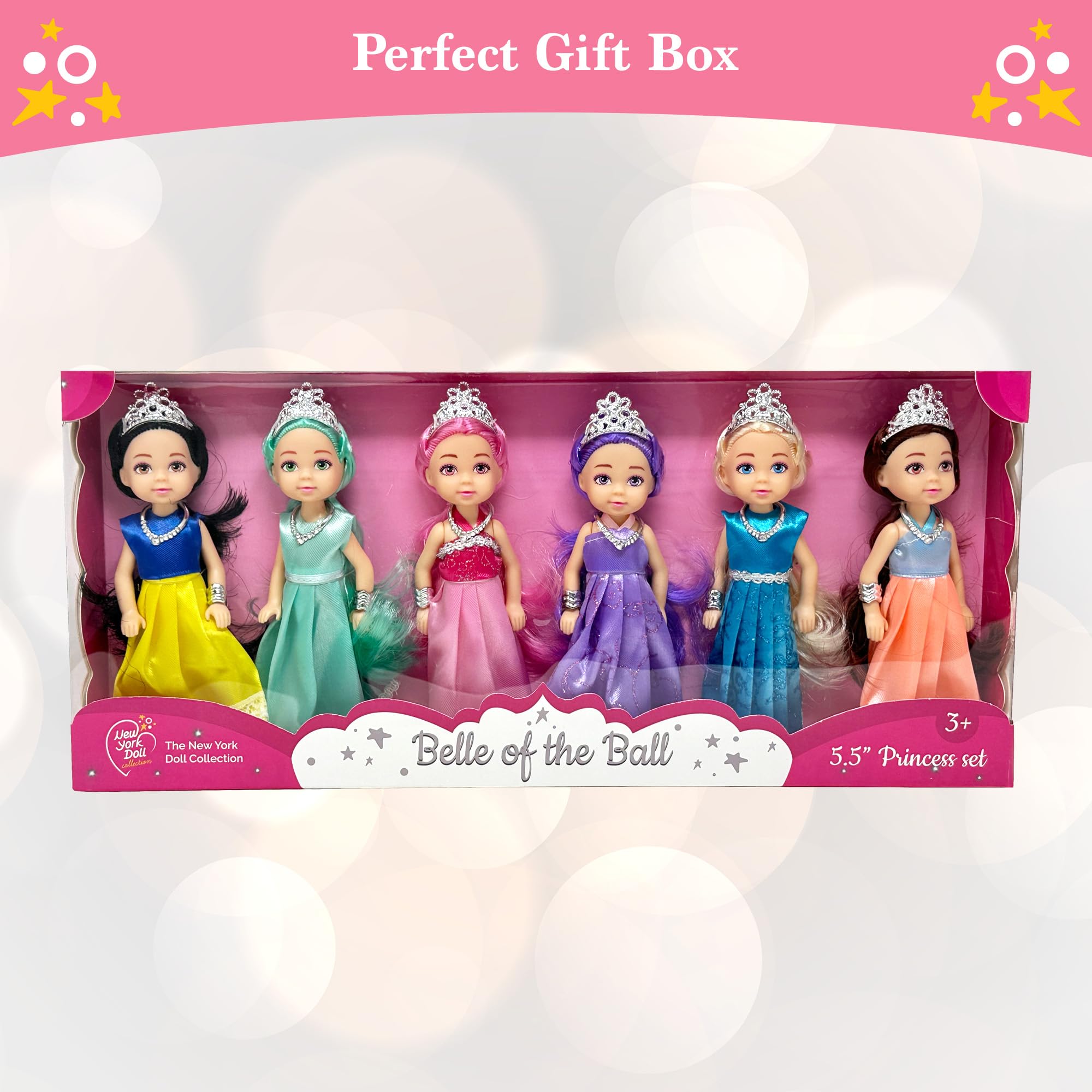The New York Doll Collection movable arms and legs enable natural poses during play
