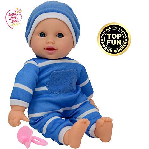 The New York Doll Collection offers multiple ethnicities: Caucasian, African American, Asian, Hispanic.