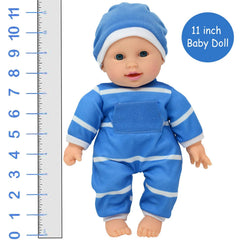 The New York Doll Collection safety-tested for ages 3 and up.
