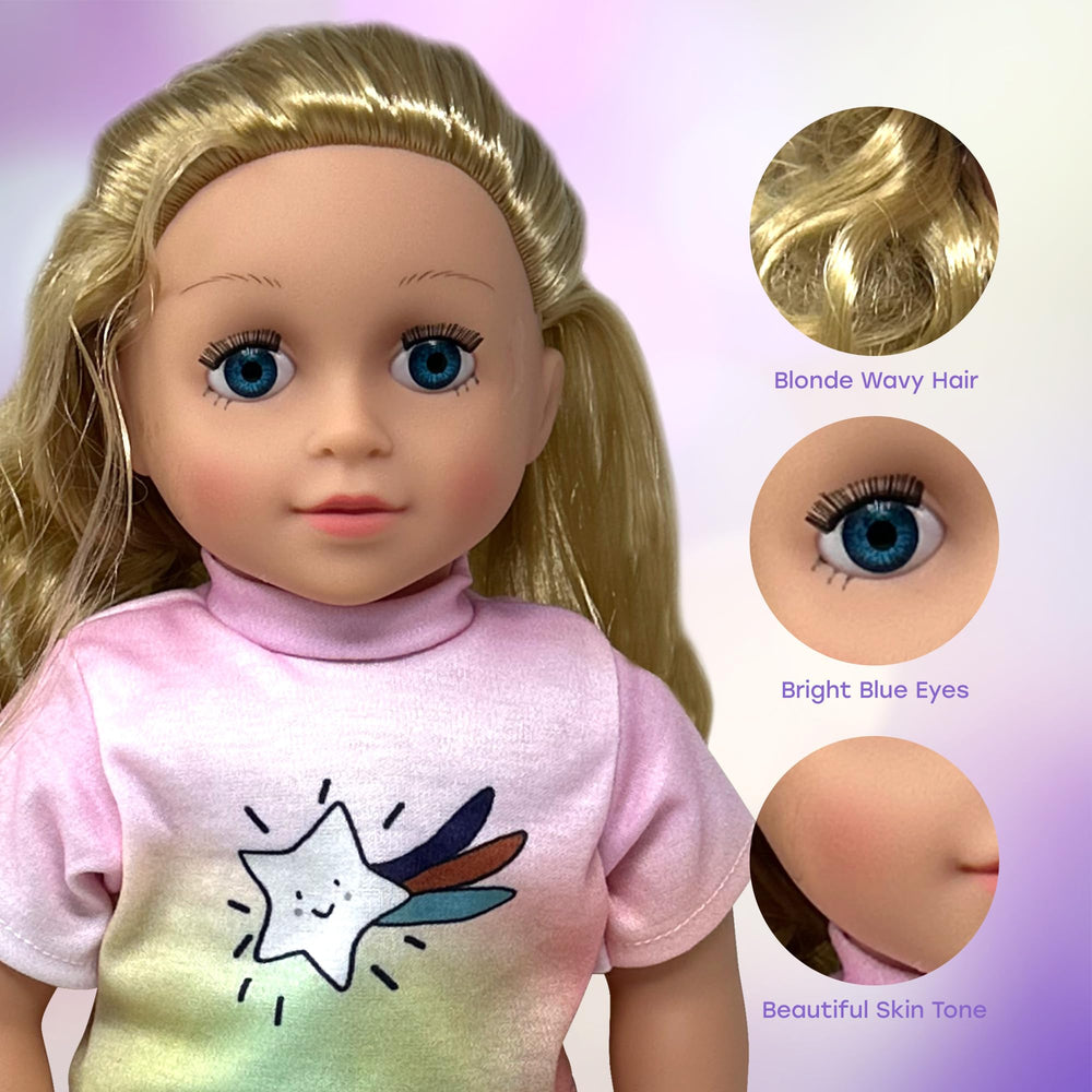 The New York Doll Collection safety tested for worry-free play.