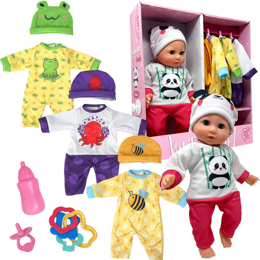 The New York Doll Collection soft body baby doll for cuddly imaginative play