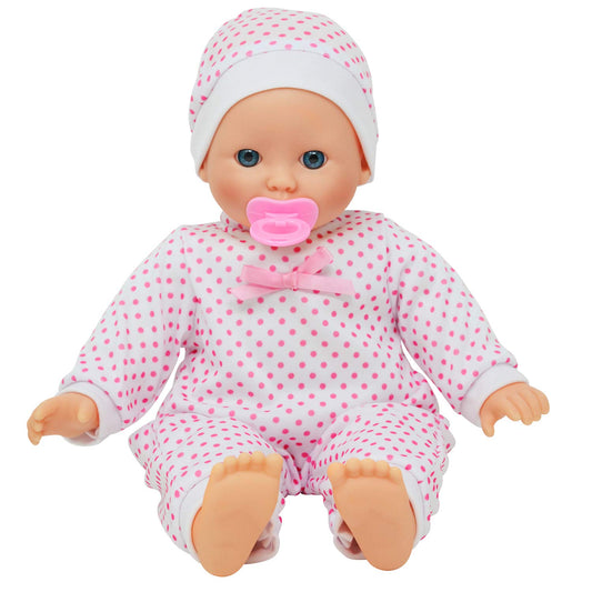 The New York Doll Collection soft-body limbs, flexible for natural posing and play.