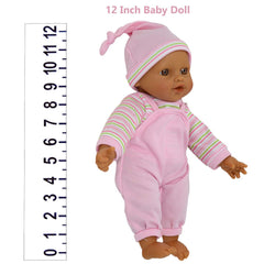 The New York Doll Collection pacifier included supports easy, soothing pretend feeding.