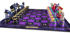 The Noble Collection Batman chess set Batmobile piece adds dramatic action.