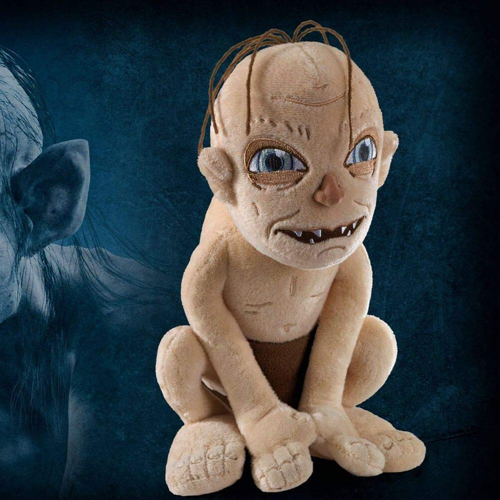 Gollum Plush side profile highlighting detailed stitching and lifelike silhouette
