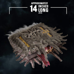 The Noble Collection Monster Book of Monsters plush, eye detail