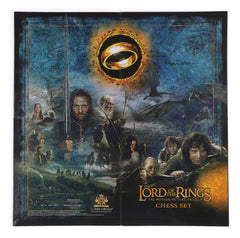 Full graphic board details from The Noble Collection LOTR set enhance collectible appeal.