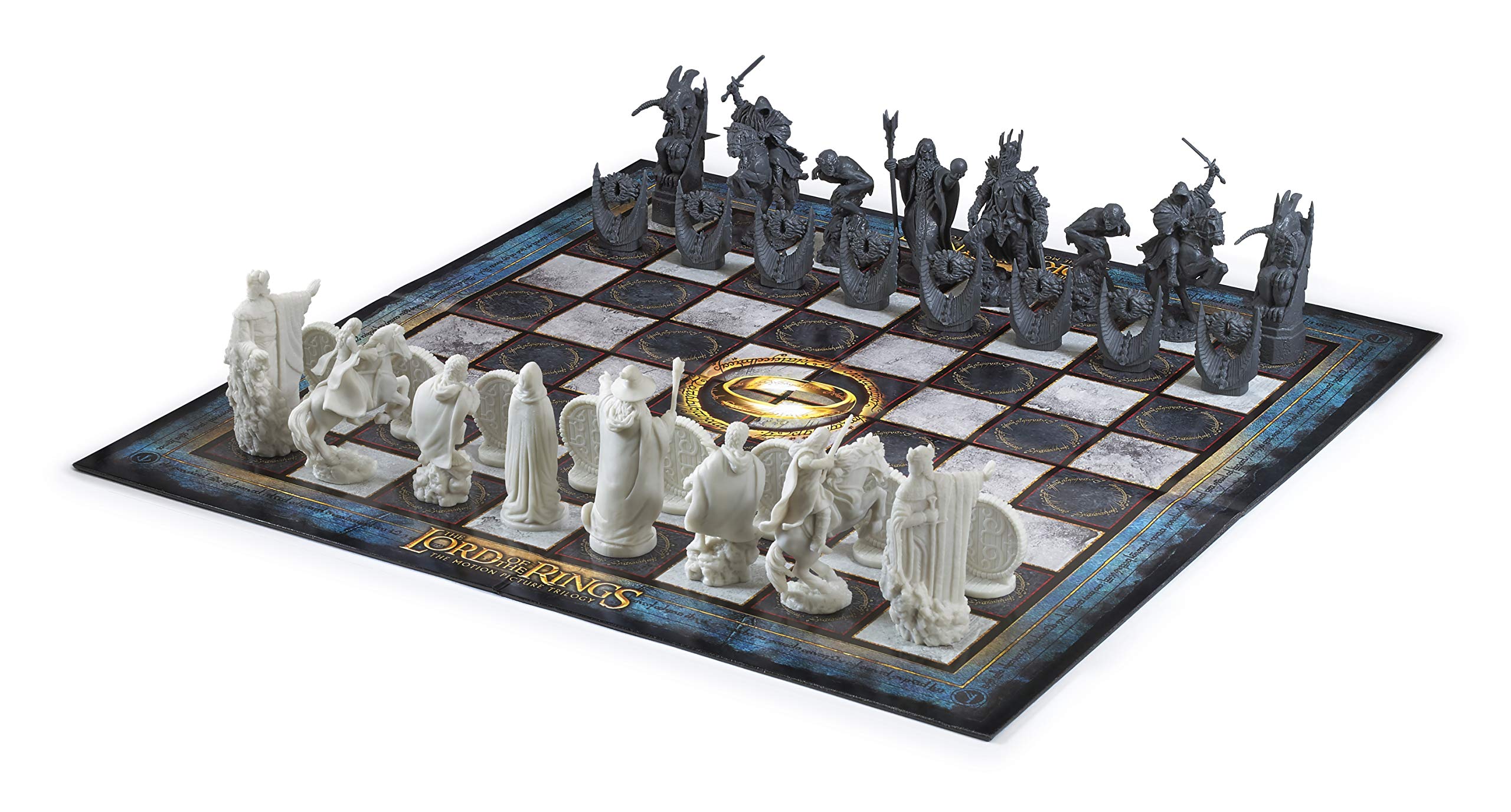 Nazgûl piece from The Noble Collection evokes eerie presence on the board.