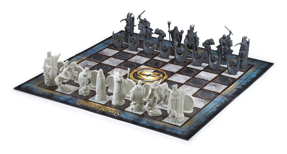 Nazgûl piece from The Noble Collection evokes eerie presence on the board.