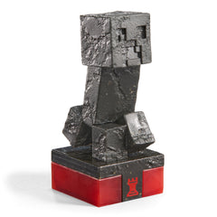 The Noble Collection Minecraft Chess Set grass-surface board enhancing gameplay ambiance
