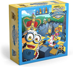 Board features iconic balloons and bananas for recognizable Minions styling