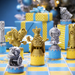 Ages seven and up make this set ideal for family game nights