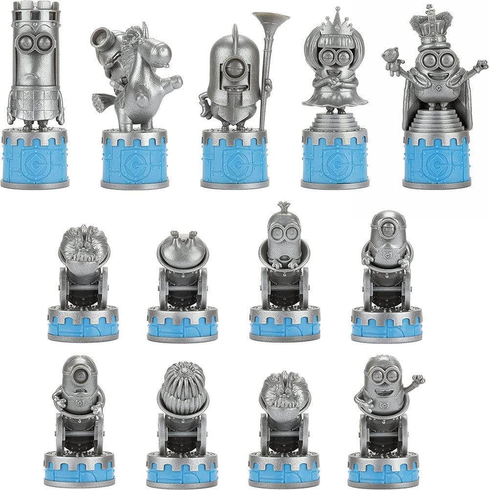 King Bob piece from the Minions set shown on the board