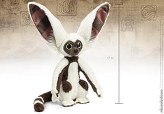 The Noble Collection Momo plush close-up face emphasizes detailed stitching and expression.