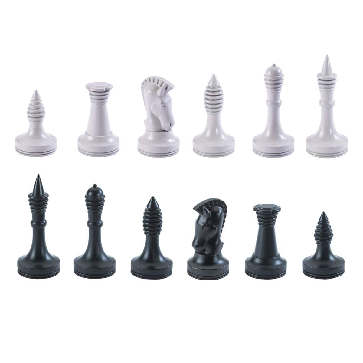 The Noble Collection Star Trek tridimensional chess pieces deliver precise, diecast heft for premium feel.