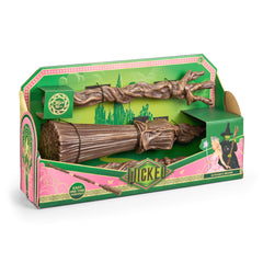 The Noble Collection Wicked Elphaba's Broom complements other Elphaba roleplay items.