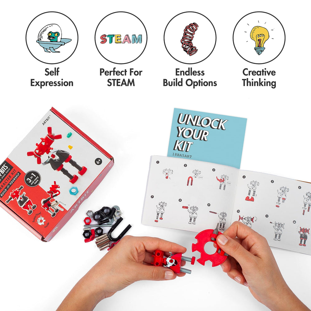The Off Bits ArtBit connector pins enable quick, sturdy builds and repeatable experiments.
