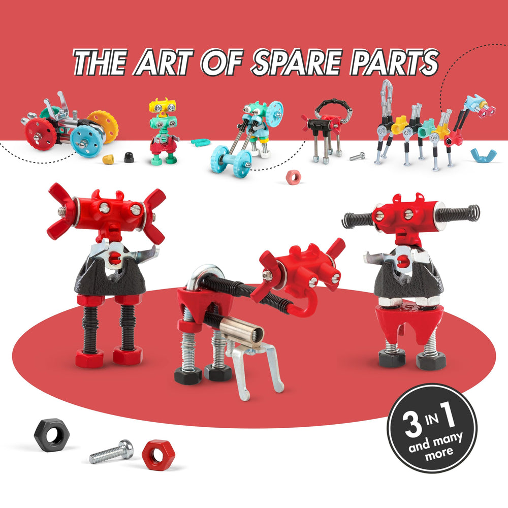The Off Bits ArtBit recycled materials use promotes sustainable, creative reuse.
