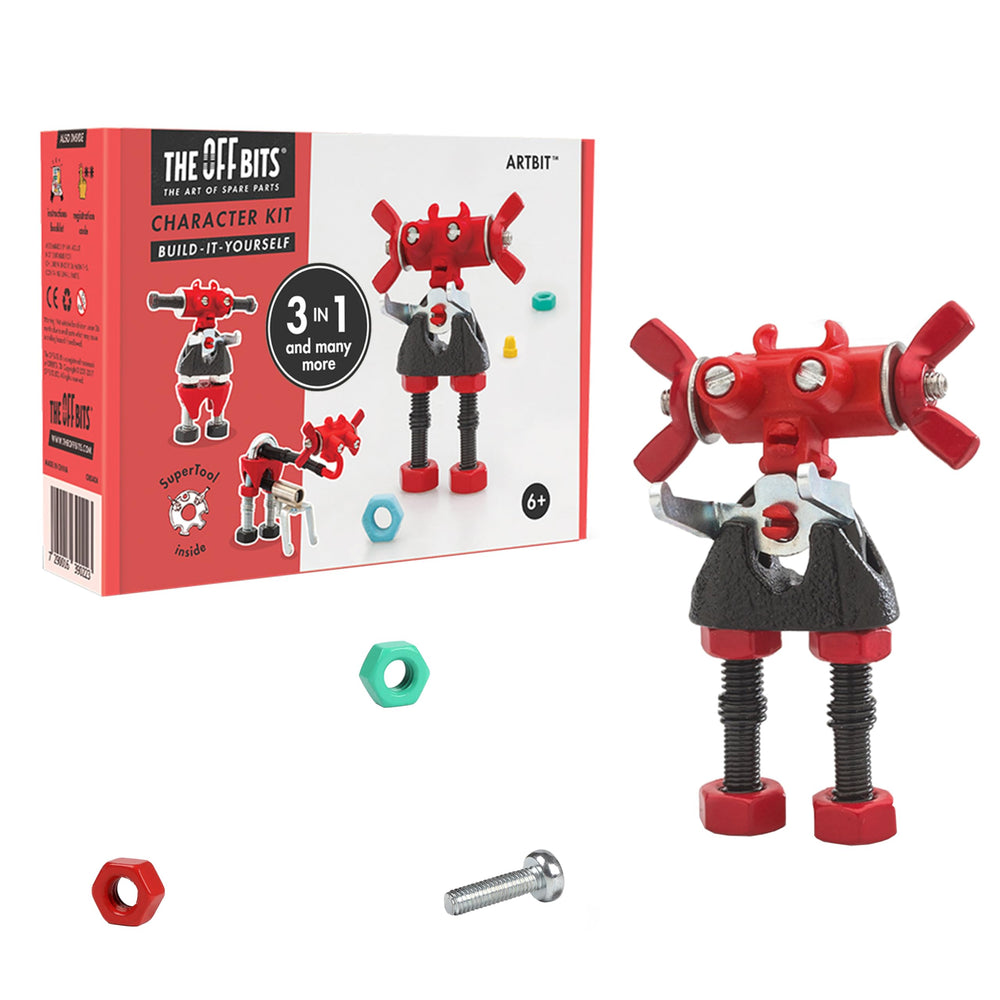 The Off Bits ArtBit STEM activity pack supports learning through hands-on construction.