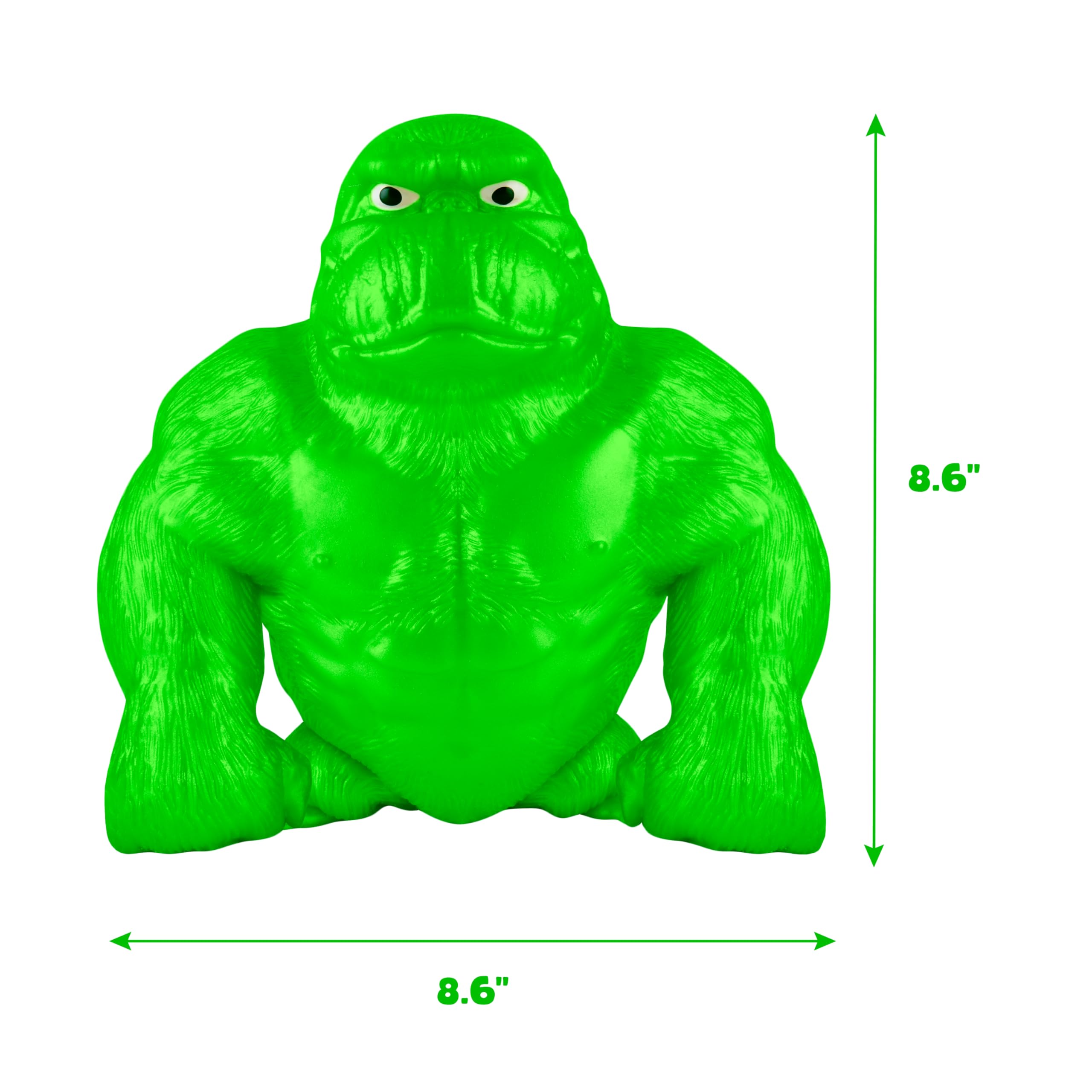 Room glow shot highlights its vibrant green glow in the dark.