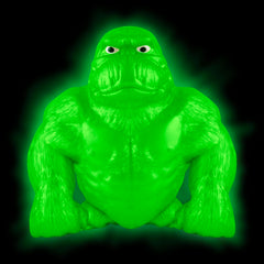 Close-up of the soft, stretchable glow-in-the-dark skin of the Funkee Monkee.