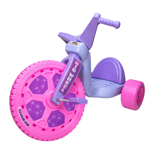 The Original Big Wheel Dreamer front view shows adjustable seat for growing riders.