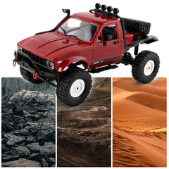 The Perseids RC crawler realistic pickup design sparks imagination during outdoor adventures