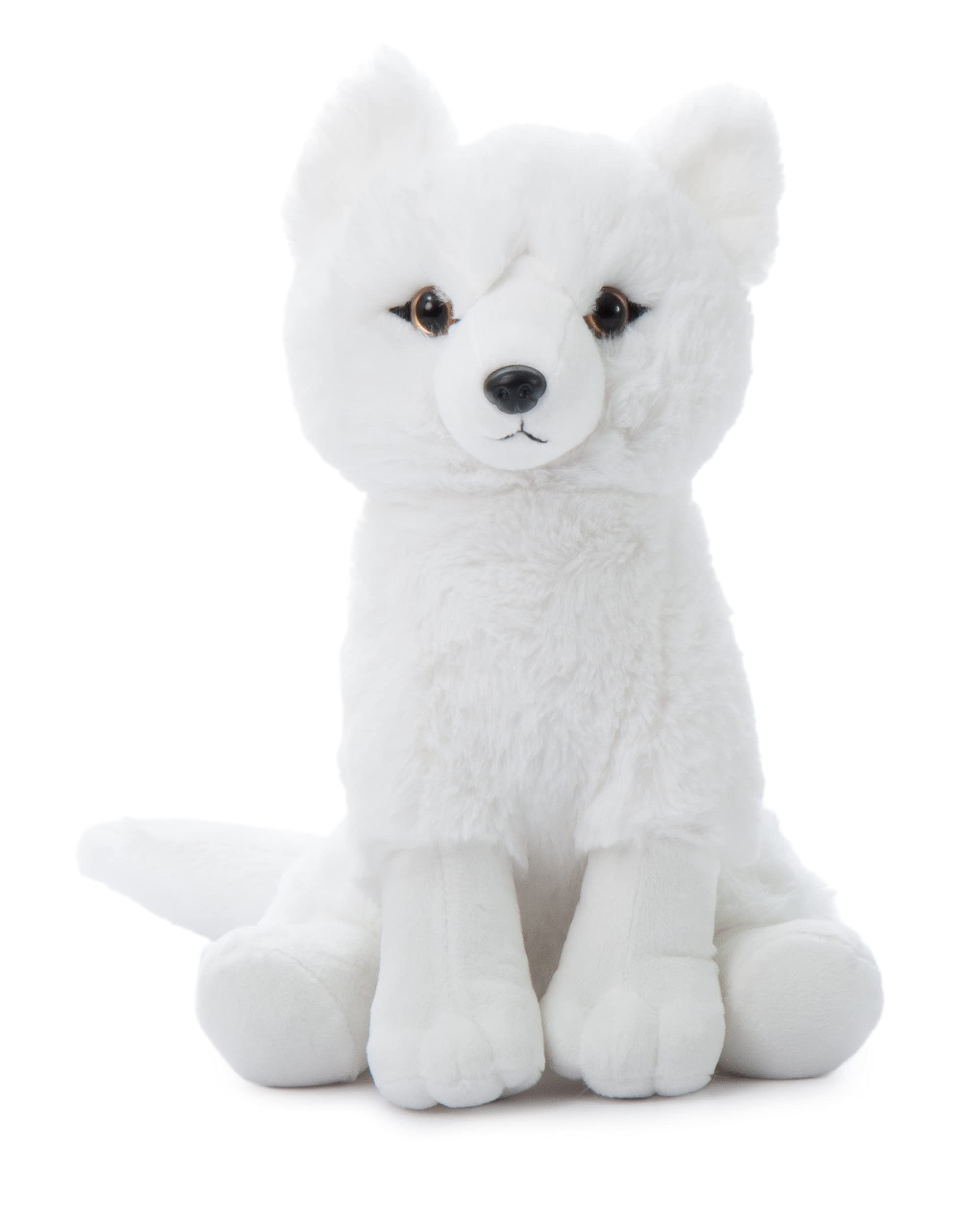 Arctic Fox plush face detail inviting imaginative play and storytelling.