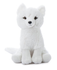 Arctic Fox plush face detail inviting imaginative play and storytelling.