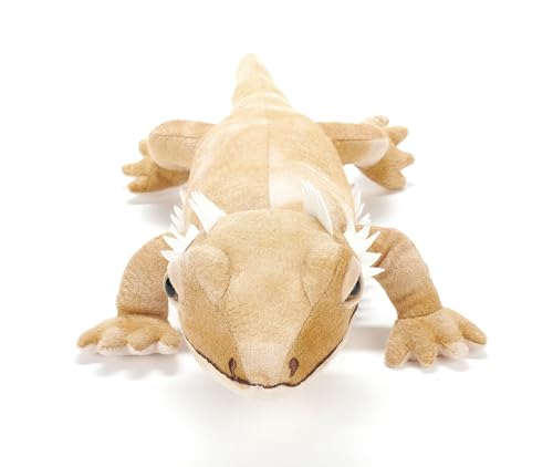 The Petting Zoo Bearded Dragon plush close-up fabric texture, soft and durable for everyday play.