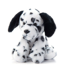 The Petting Zoo Dalmatian plush with floppy ears, perfect for soft, comforting hugs.