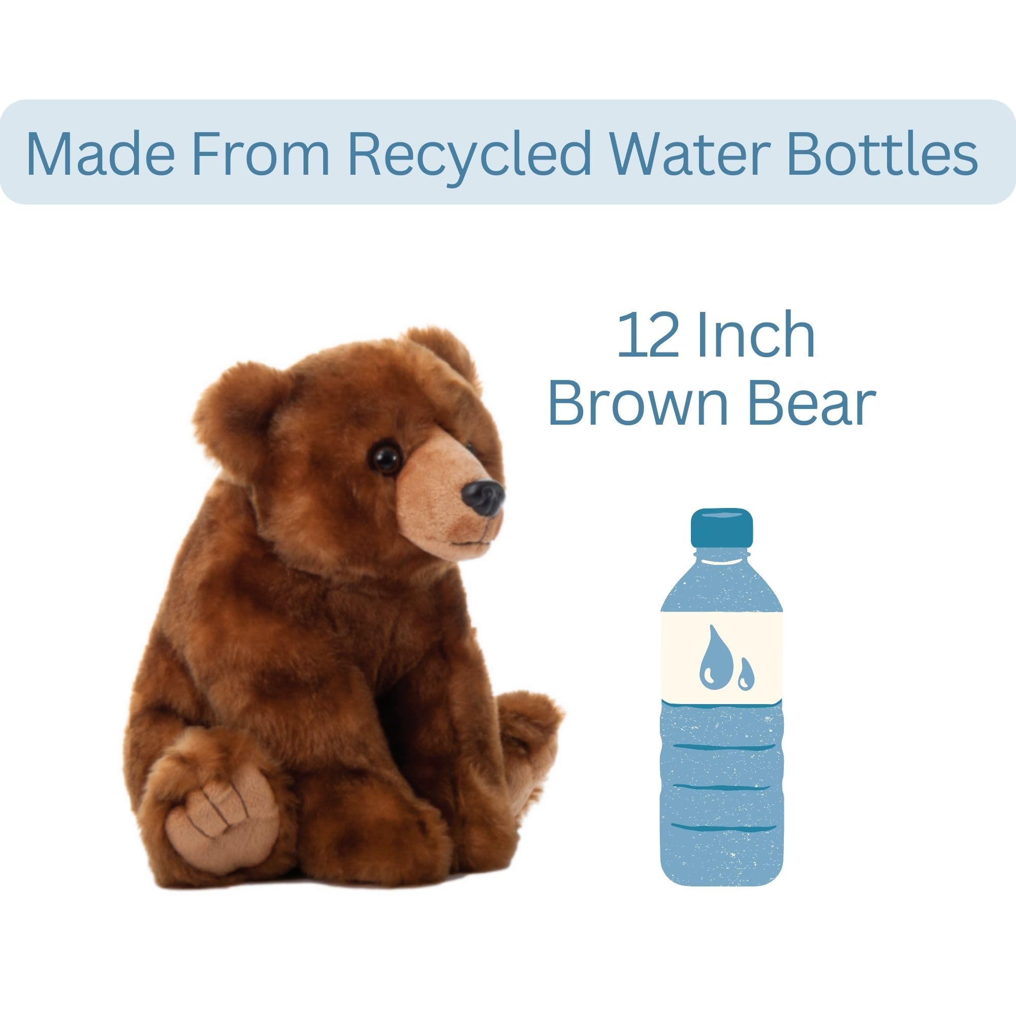 The Petting Zoo bear's durable stitching built for years of hugs