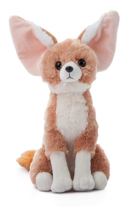 The Petting Zoo Fennec Fox plush with ears invites gentle listening and imaginative storytelling