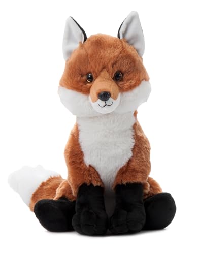 The Petting Zoo fox plush made from recycled materials for eco-friendly play.