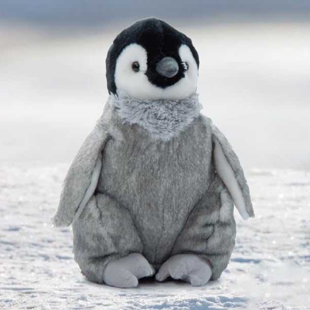 The Petting Zoo Penguin Chick stuffed animal, gift-ready packaging, ideal for celebrations.