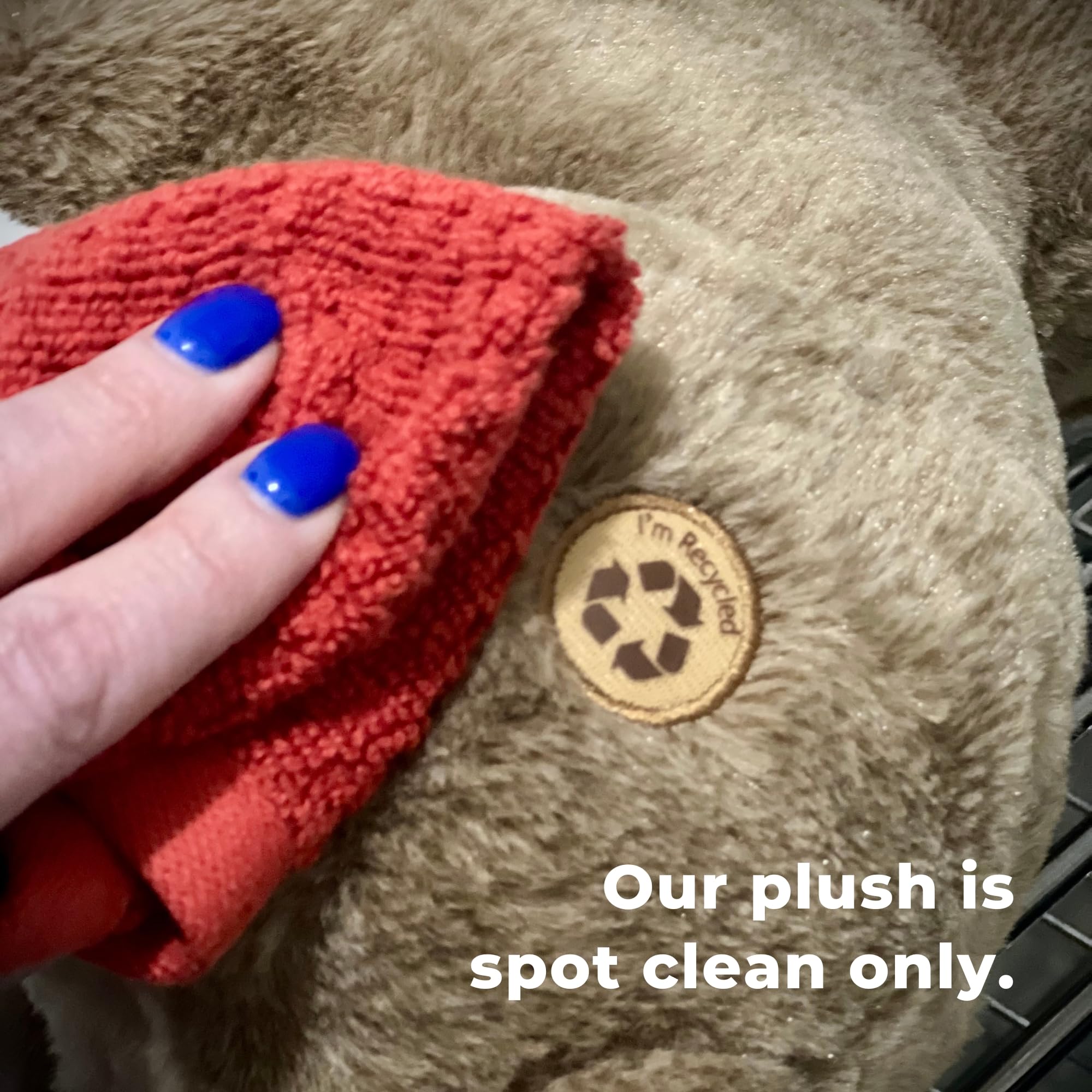The Petting Zoo 10-inch otter plush ready for adventures and journeys.