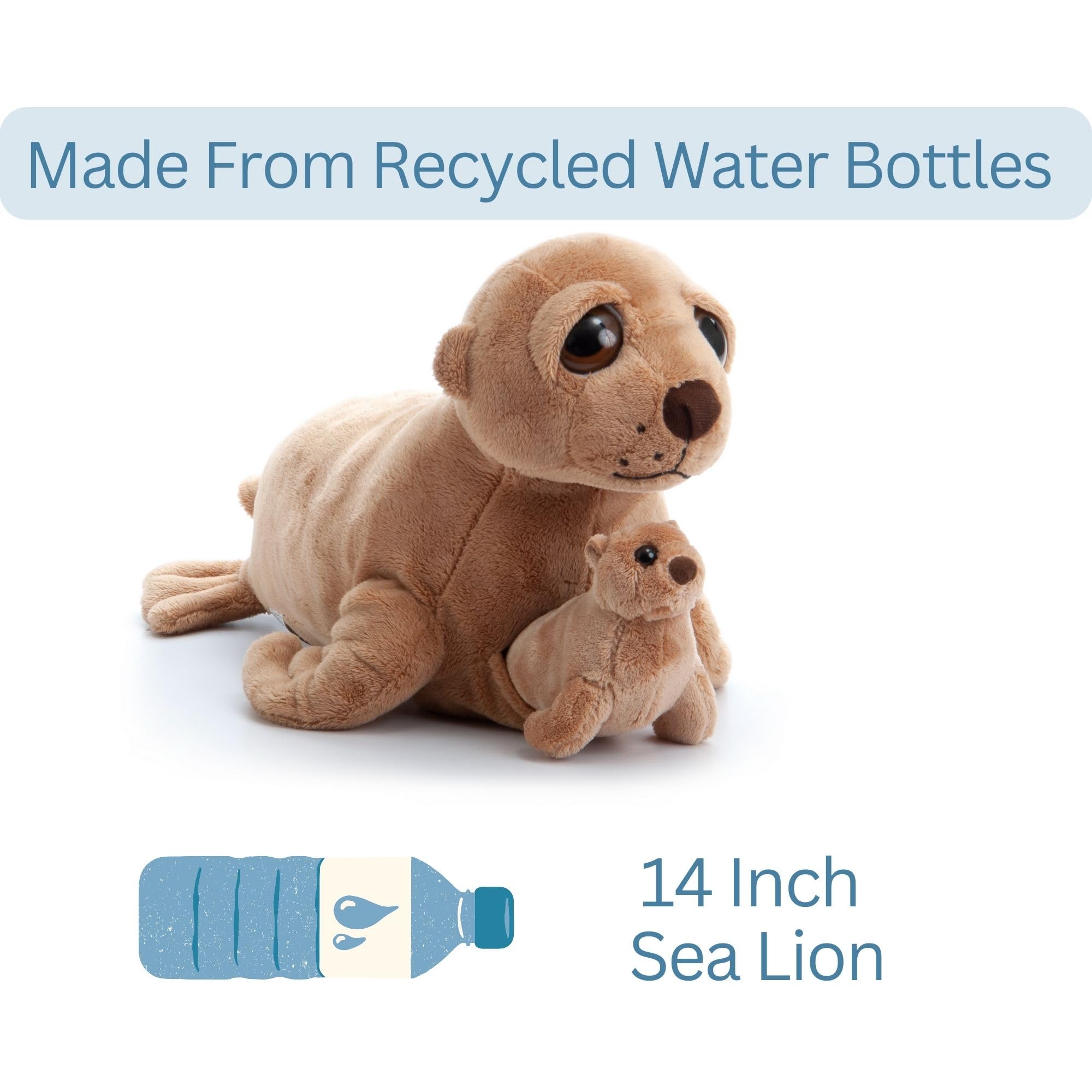 The Petting Zoo sea lion cuddly companion, durable design for years of fun