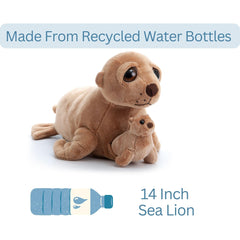 The Petting Zoo sea lion cuddly companion, durable design for years of fun