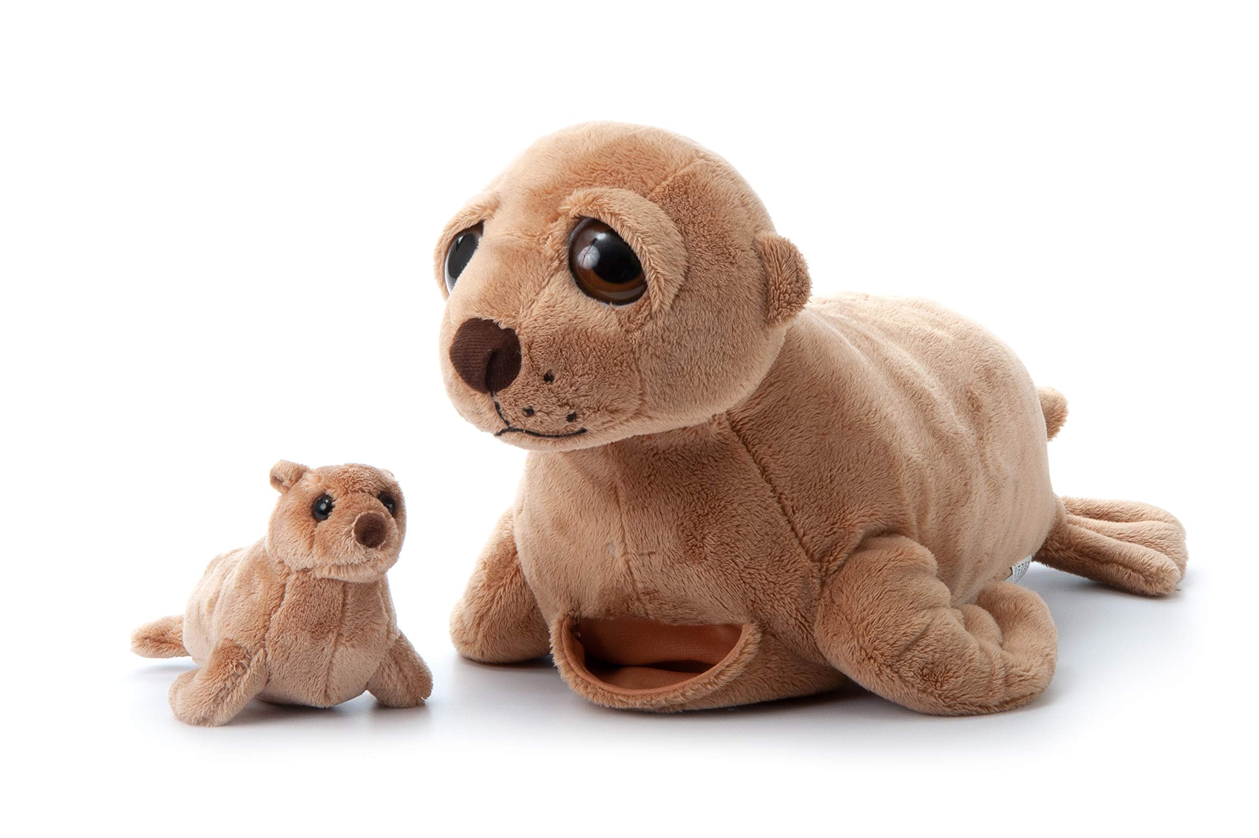 The Petting Zoo soft sea lion toy, a reliable bedtime friend for kids