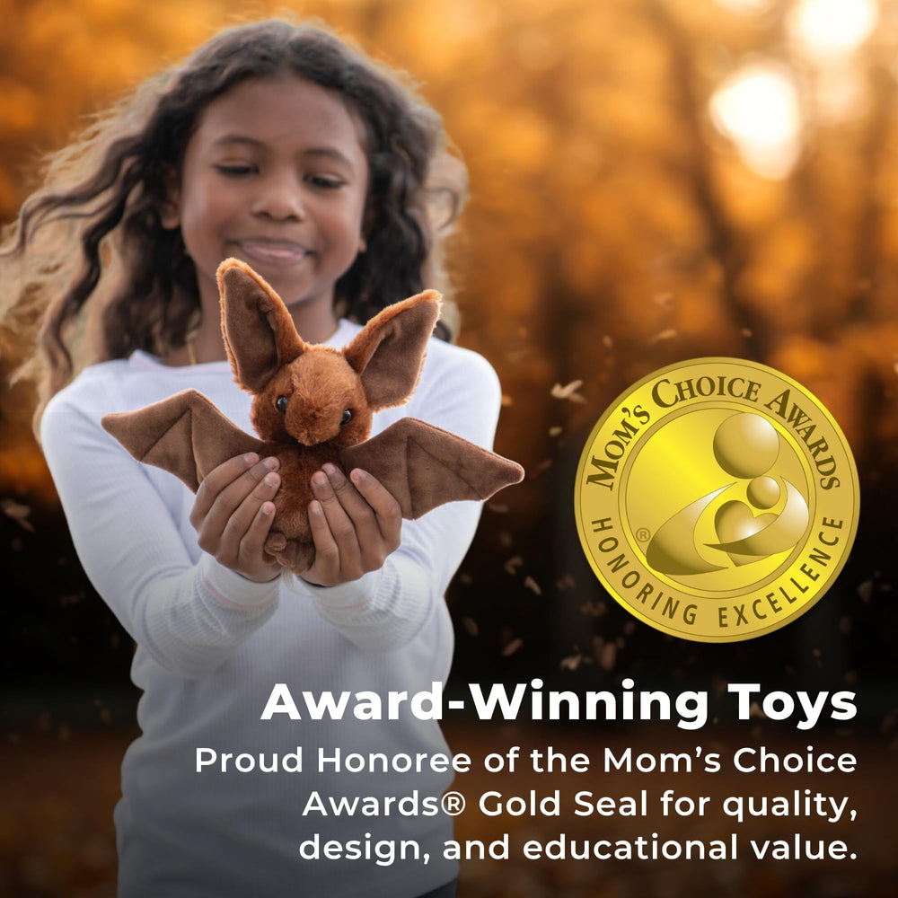 The Petting Zoo tarantula plush made with eco friendly materials from bottles.