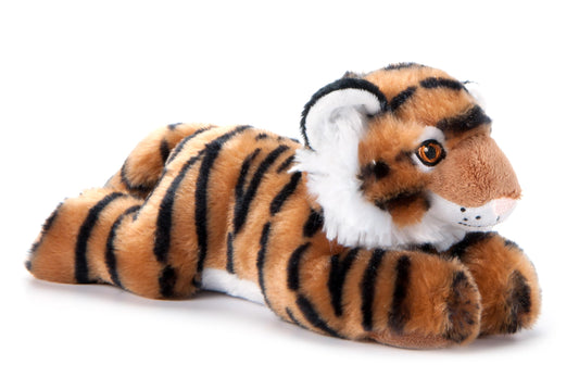 The Petting Zoo tiger with regal stripes sparks imaginative play and lifelike animal exploration.