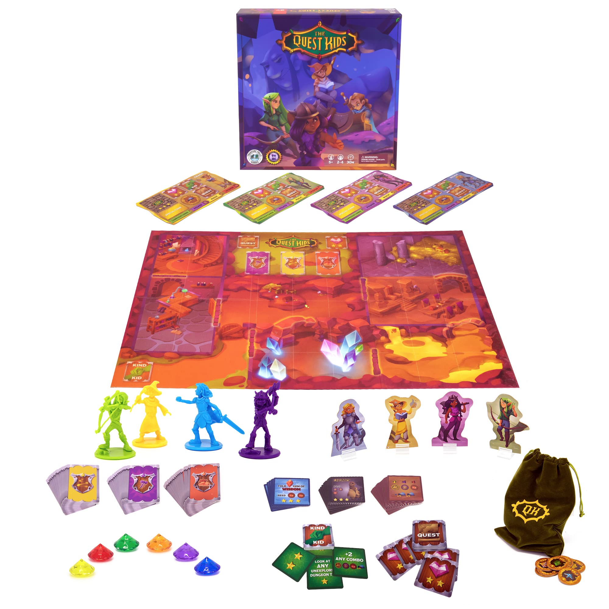 The Quest Kids colorful-hero-figures showcase creative play and imaginative storytelling.