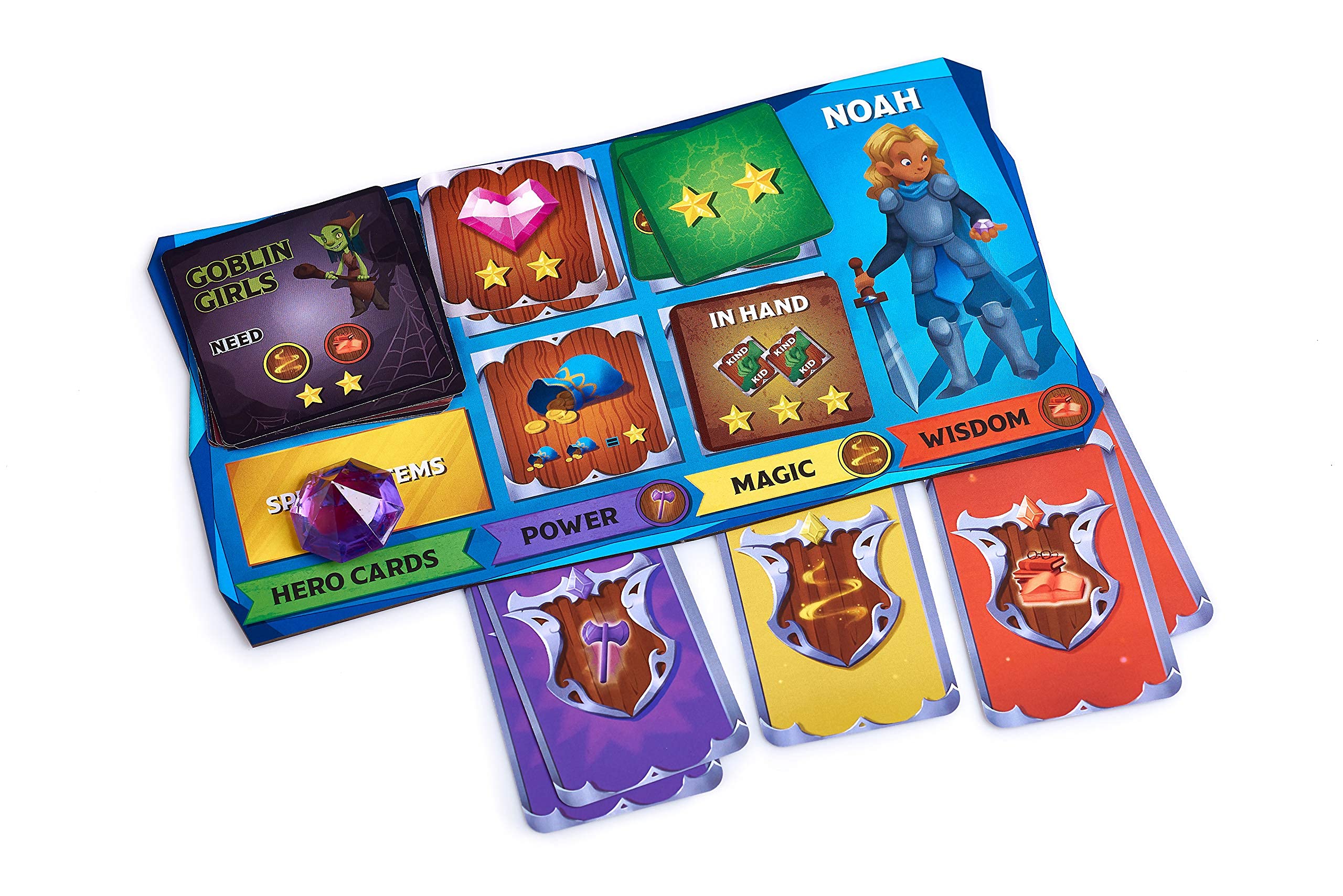 The Quest Kids kind-kid-cards reinforce generosity and collaborative goals.