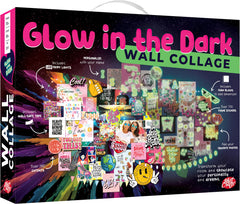 The Scholar Ant Glow in the Dark Wall Collage Kit glows softly for standout teen room decor.