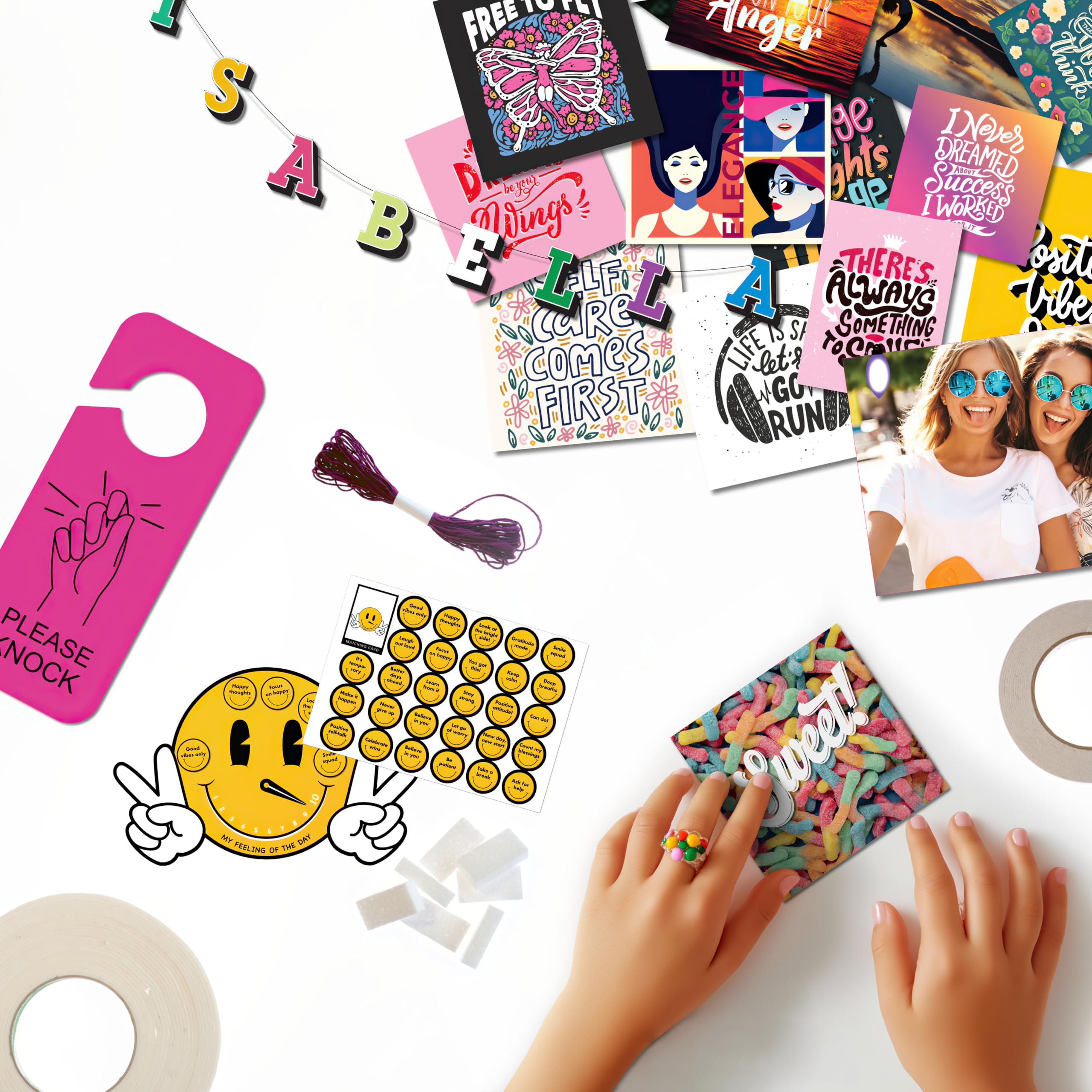 The Scholar Ant teen girl room decor setup sparks glam glow and personal storytelling.