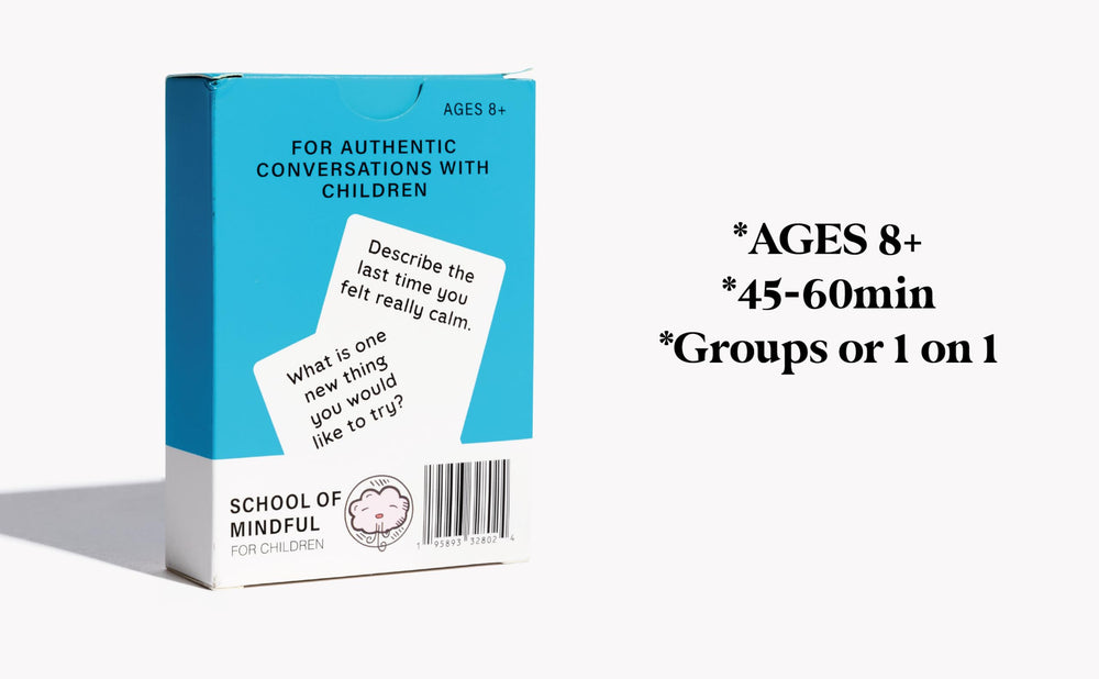 The School of Mindfulness 2-6 players table scene showcases group play.