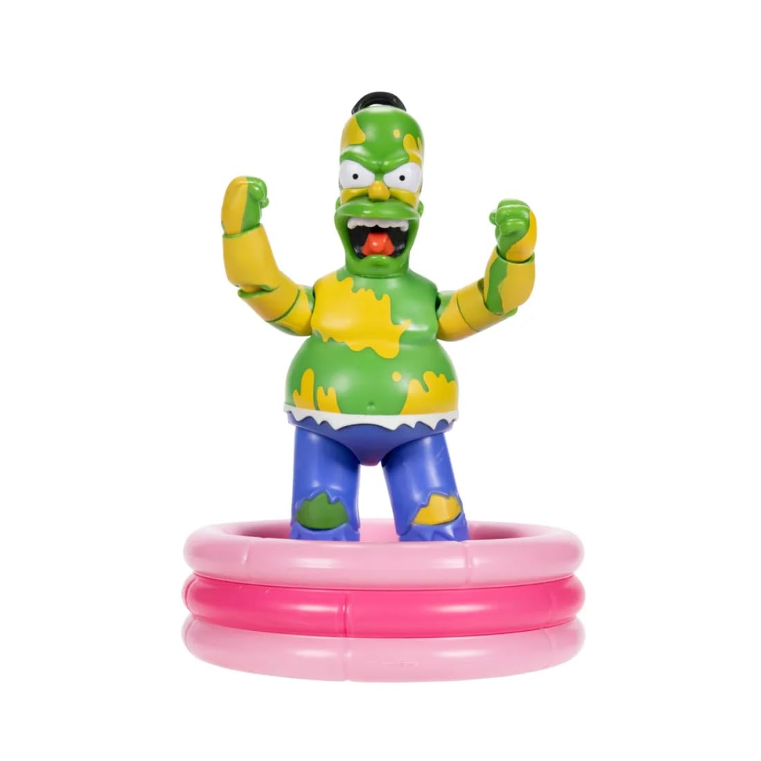 The Simpsons Furious Homer figure, five inches tall, for display and collection.