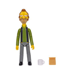 The Simpsons Carl mug included with Wave 3 figure for playful display.