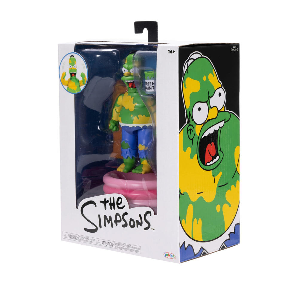 Officially licensed Simpsons figure by JAKKS Pacific for fans.